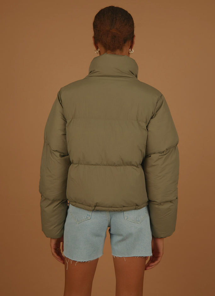 Topher Puffer Jacket - Willow