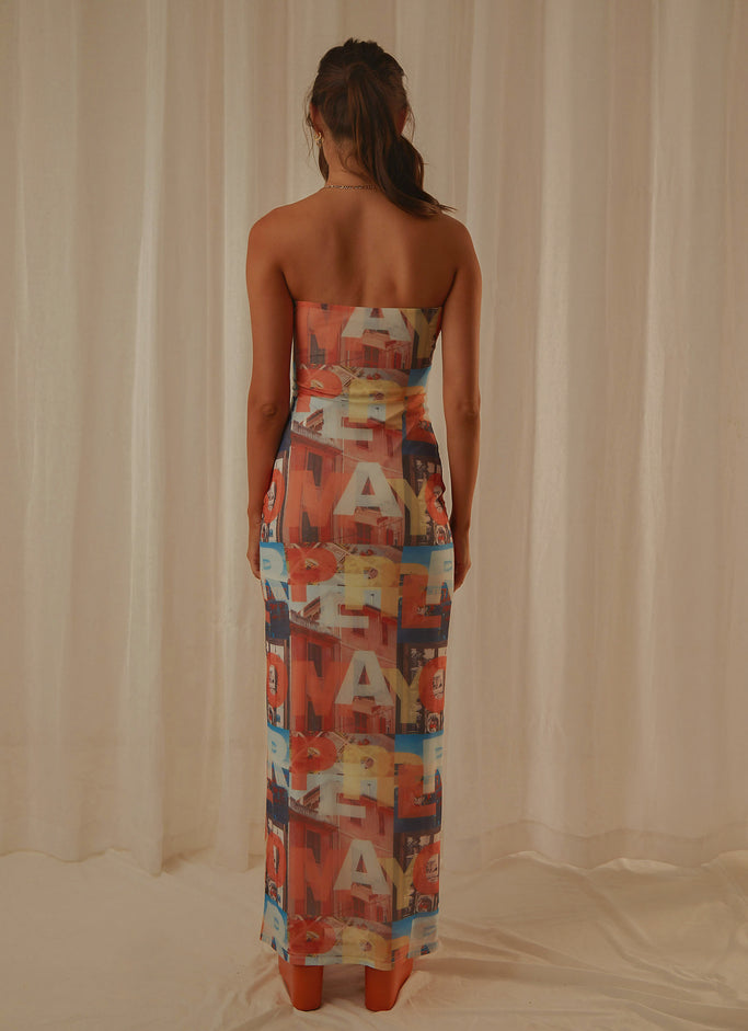 Good Without You Maxi Dress - PM Film Graphic