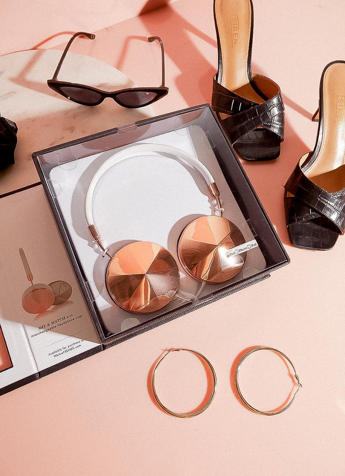 Taylor Headphones - White/Copper
