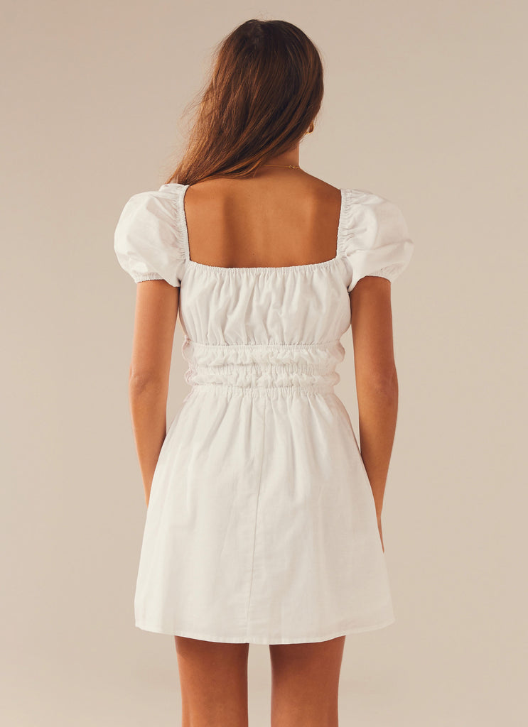 Be Your Girl Mini Dress - White