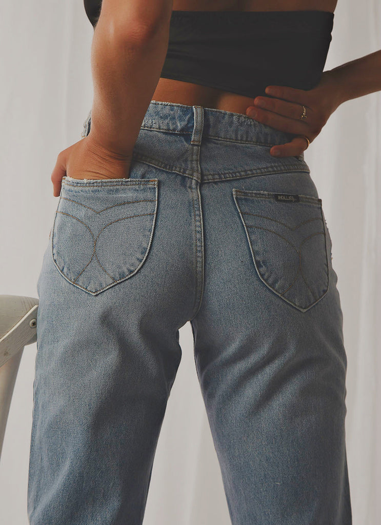 Classic Straight Jeans - 90s Blue