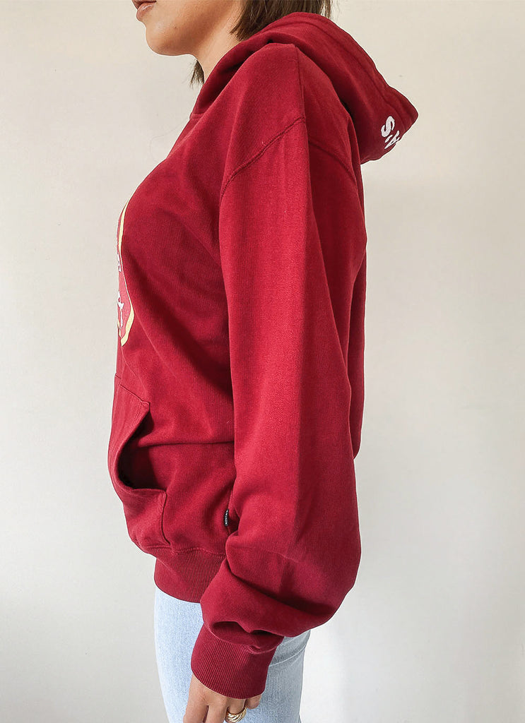 Melbourne Bitter Hoodie - Burgundy