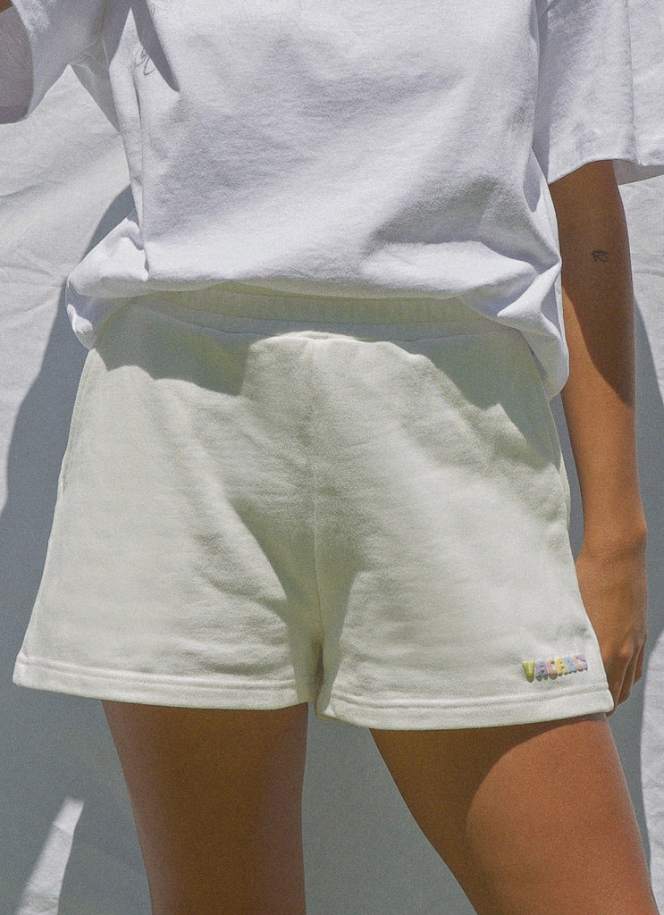Suite Shorts - White